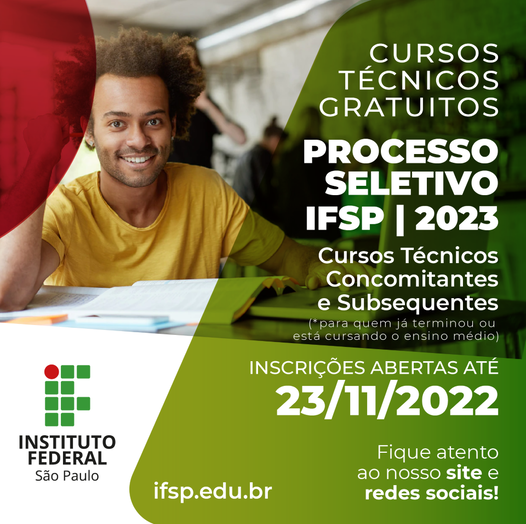 IFBA abre processo seletivo digital para cursos técnicos subsequentes em  2023