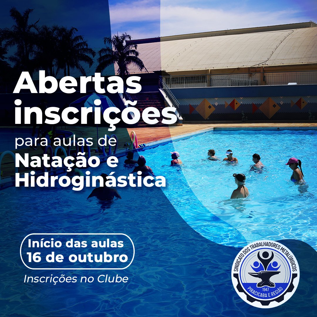 Hidroginástica no Clube – Sindicato dos Bancários